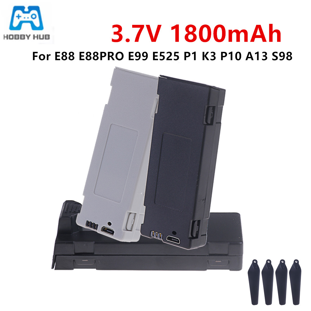 Drone Battery Charger - Für E88 Batterie Akku 3,7 V