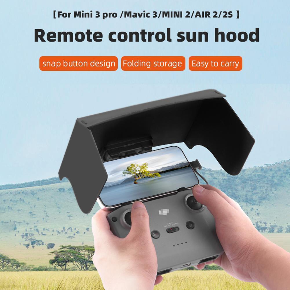 Drone Sun Shade - Fernbedienungs-Sonnenschutz, Drohnenzubehör, blendfrei, faltbar, Augenschutz für