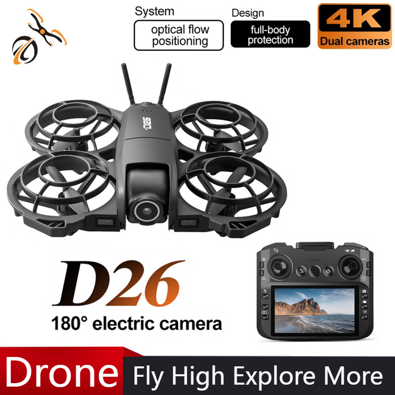 Drone Power Bank - D26 Drohne 4K Luftbild-HD 180 °