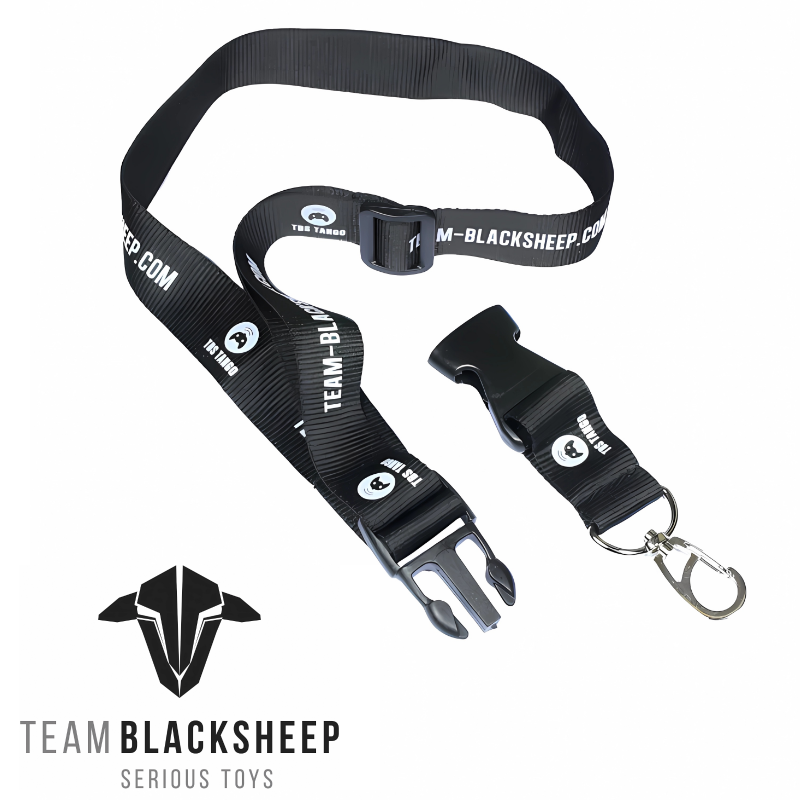 Drone Remote Controller Lanyard - TBS Sender Lanyard TEAM BLACKSHEEP TANGO