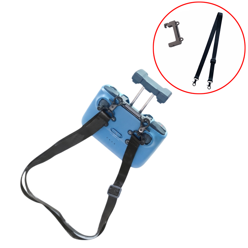 Drone Remote Controller Lanyard - 1 Stück Fernbedienungs-Nackengurt mit Kunststoffhalterung, leichtes