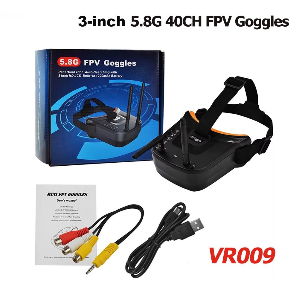 Drone Controller Screen - VR009 FPV-Videobrille, 3 Zoll, 480 x