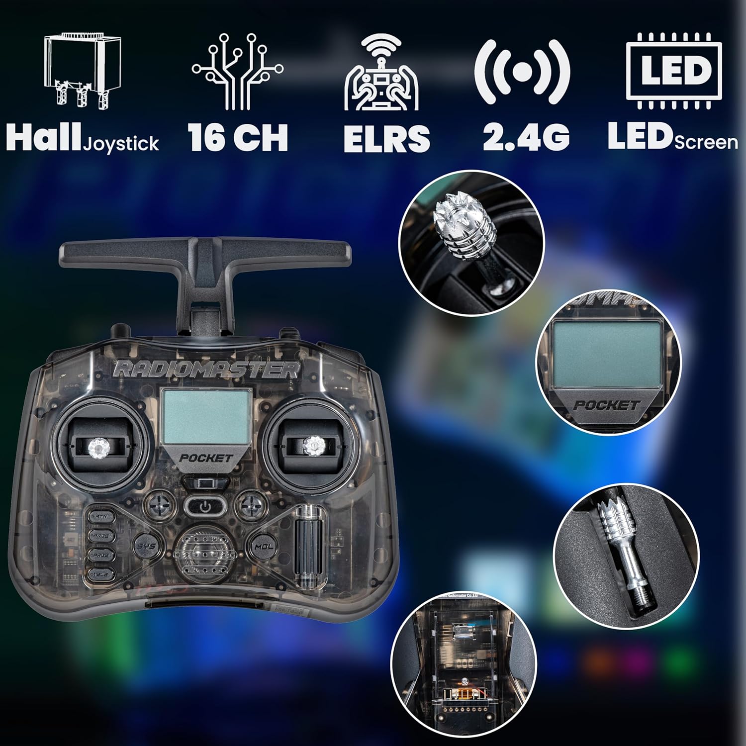 RadioMaster POCKET P16 2.4G Fu – Drone Control Stick Bewertung und Preis