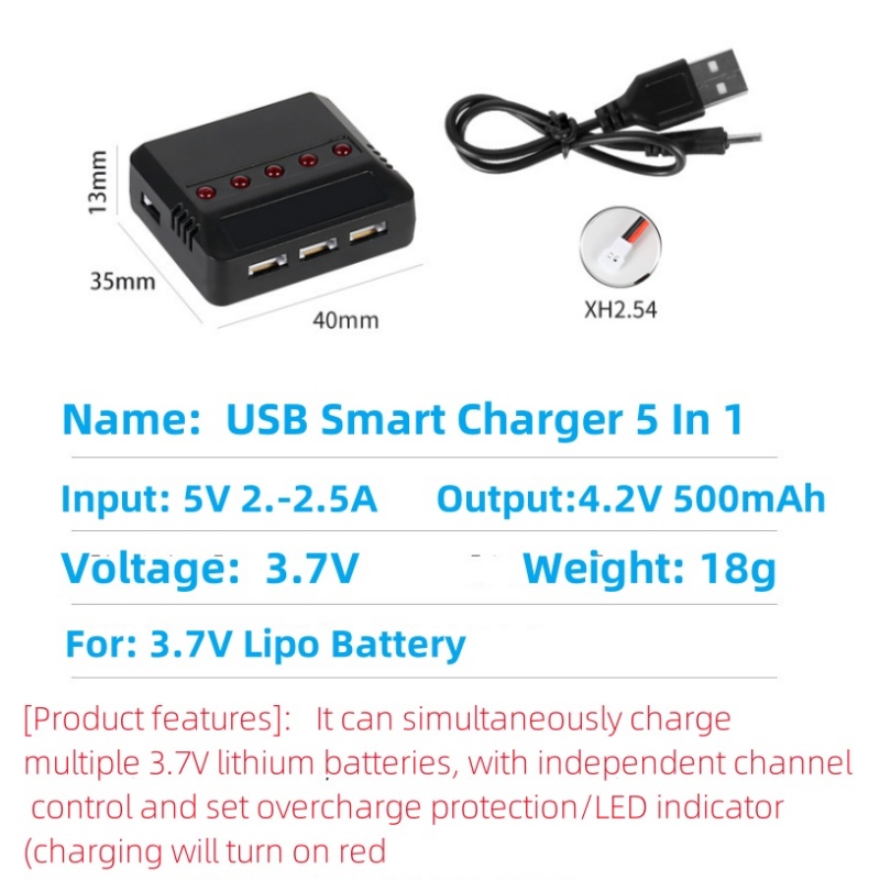 Syma X5HW X5HC X5C X5SW 3,7 V  – Drone Battery Charger Bewertung und Preis