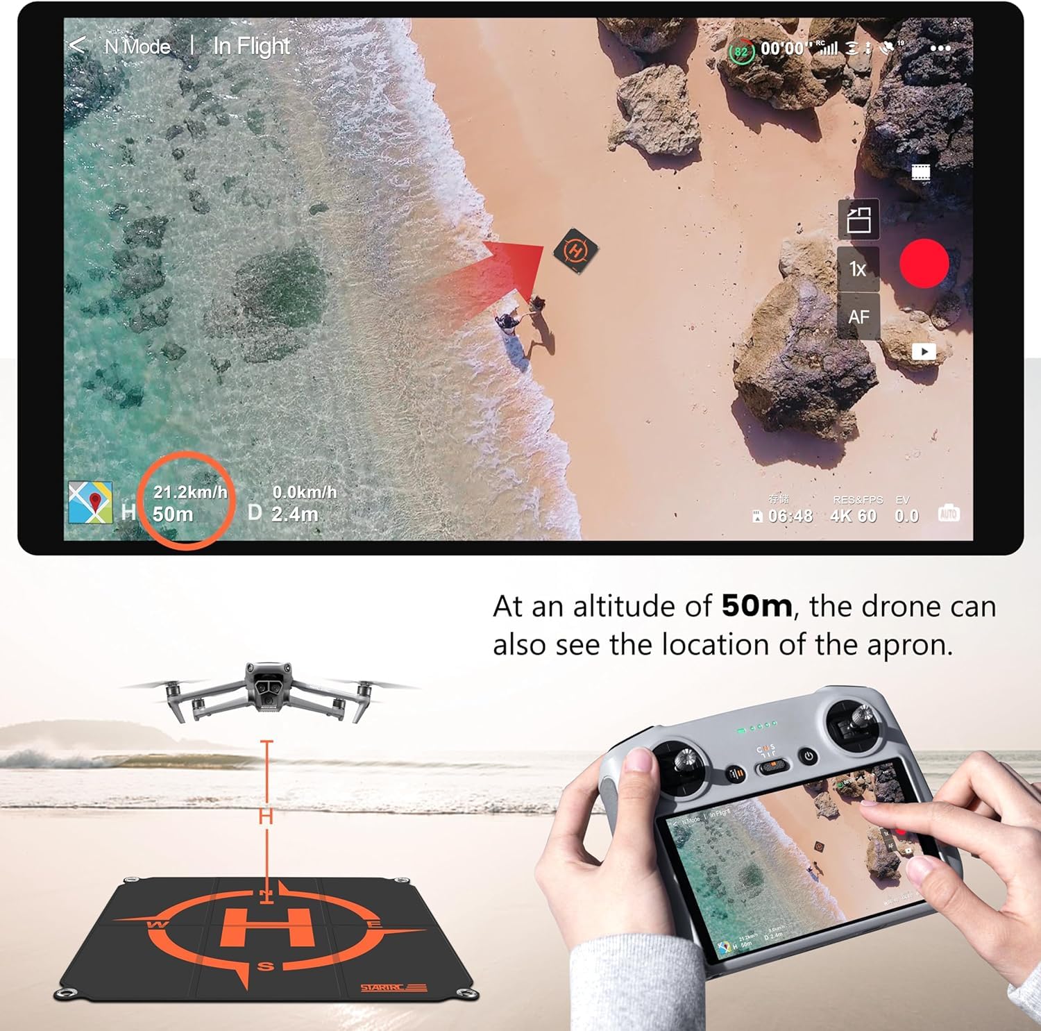 STARTRC Drohnen-Landeplattform – Drone Landing Pad Bewertung und Preis
