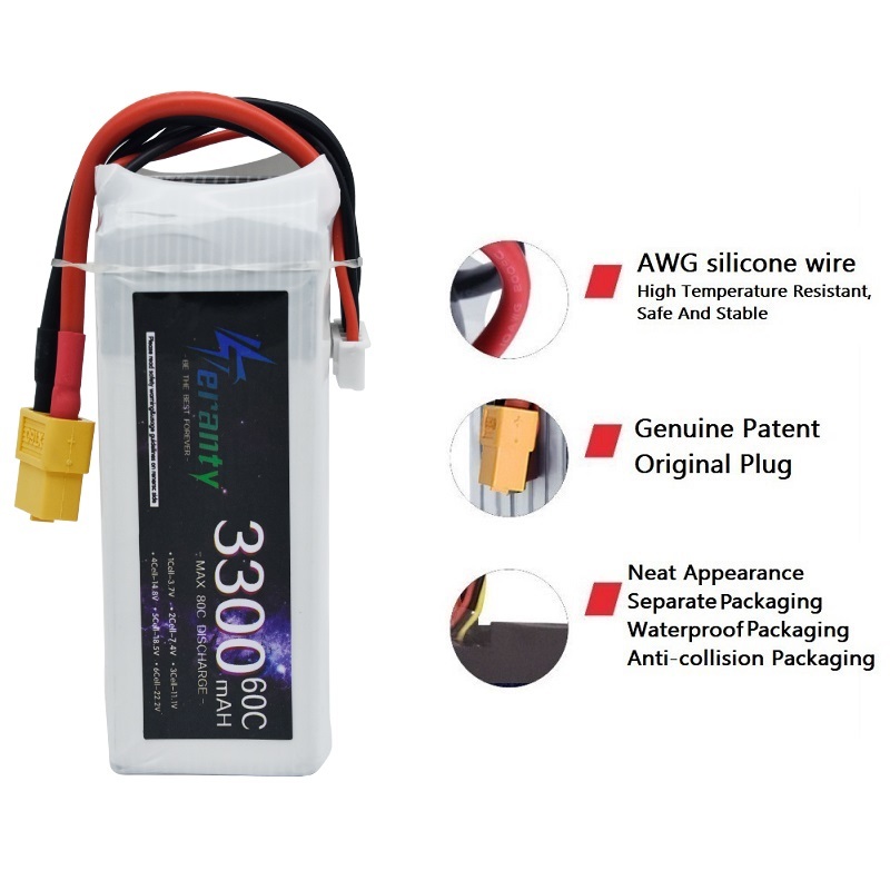 LiPo Akku 4S 3300mAh 60C 14,8V – Drone Power Bank Bewertung und Preis
