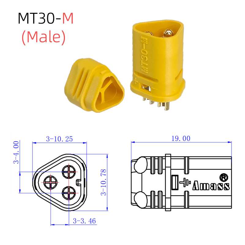 Amass Lithium-Batterie Stecker – Drone Battery Adapter Bewertung und Preis
