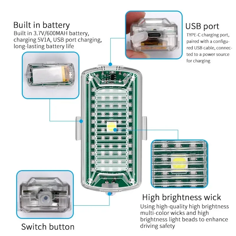 Drahtloses LED-Drohnen-Blitzli – Drone Beacon Light Bewertung und Preis