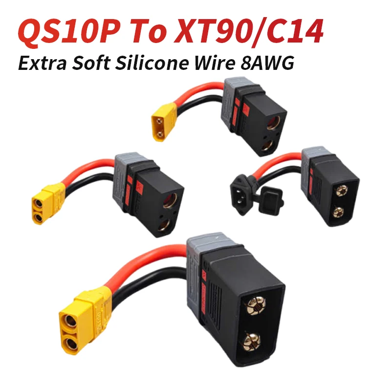 QS10P zu XT90 Akku-Ladekabel P – Drone Battery Adapter Bewertung und Preis