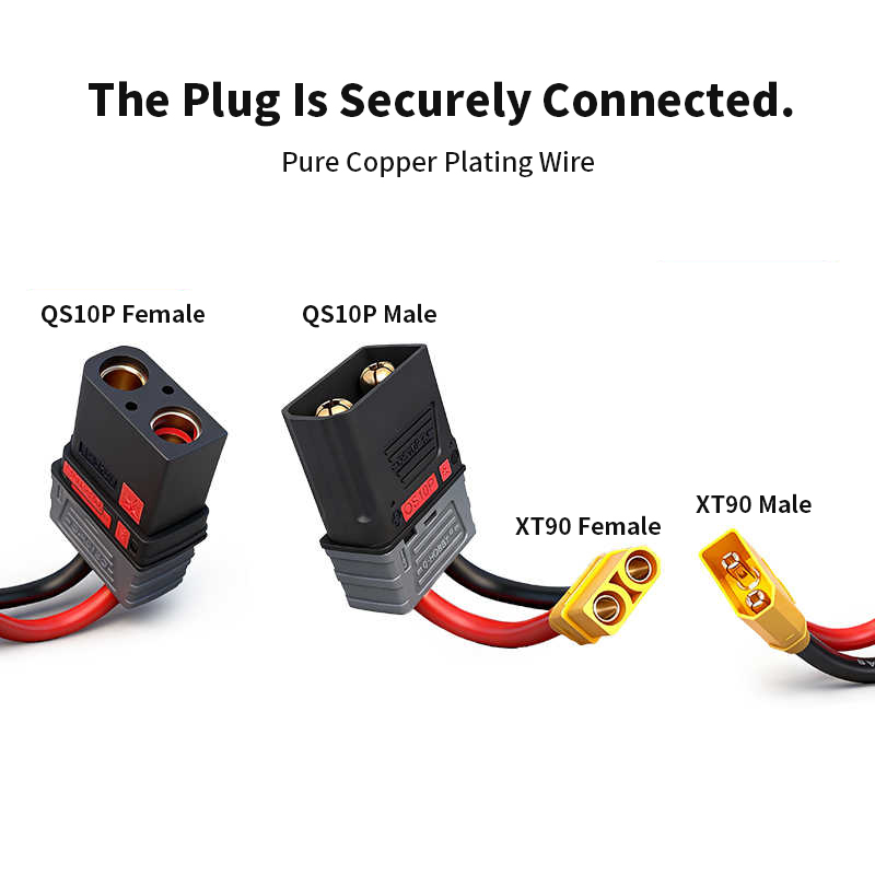 QS10P zu XT90 Akku-Ladekabel P – Drone Battery Adapter Bewertung und Preis