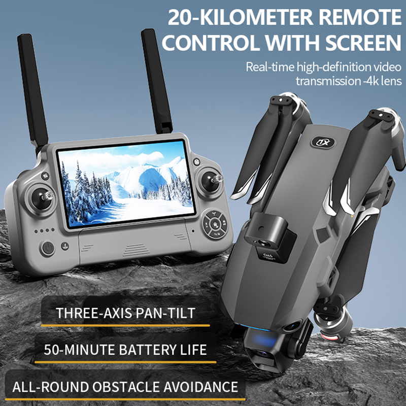 2026 Neue 8K Dual-Kamera-Drohn – Drone Controller Screen Bewertung und Preis