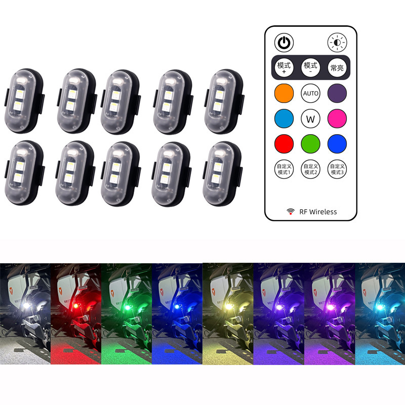 10x4x8 Farben drahtlose LED-Dr – Drone Beacon Light Bewertung und Preis