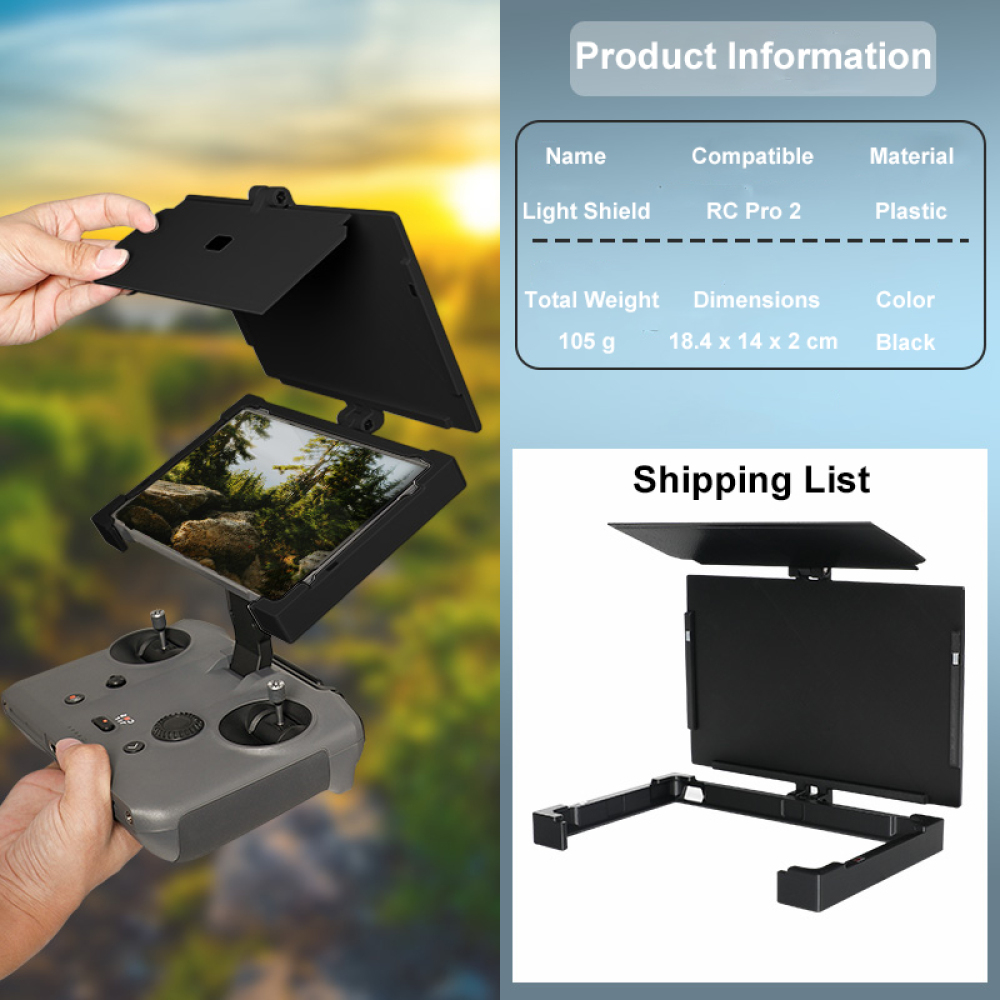 Neuer Sonnenschutz für RC Pro  – Drone Sun Shade Bewertung und Preis