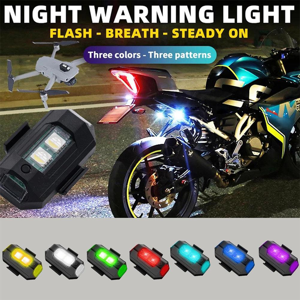 2 Stück Mini-LED-Blitzlichter, – Drone Beacon Light Bewertung und Preis