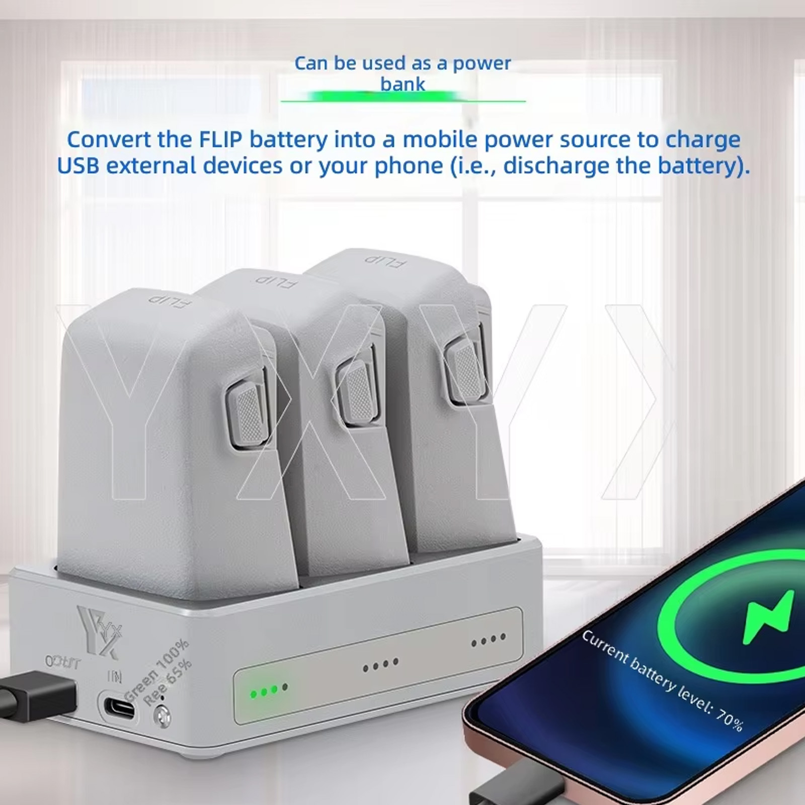Neuer 3-Port-Akkuladegerät-Hub – Drone Charging Hub Bewertung und Preis