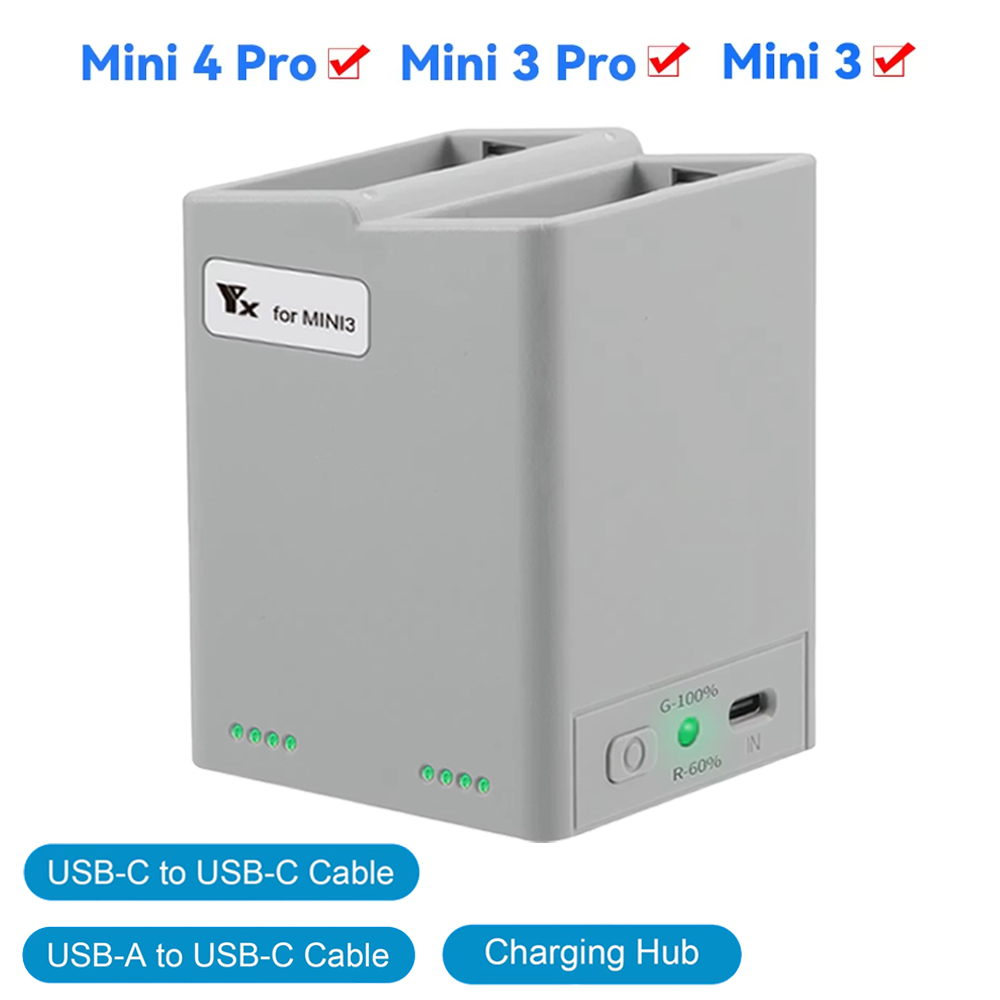 Für DJI Mini 3Pro/4Pro Batteri – Drone Charging Hub Bewertung und Preis