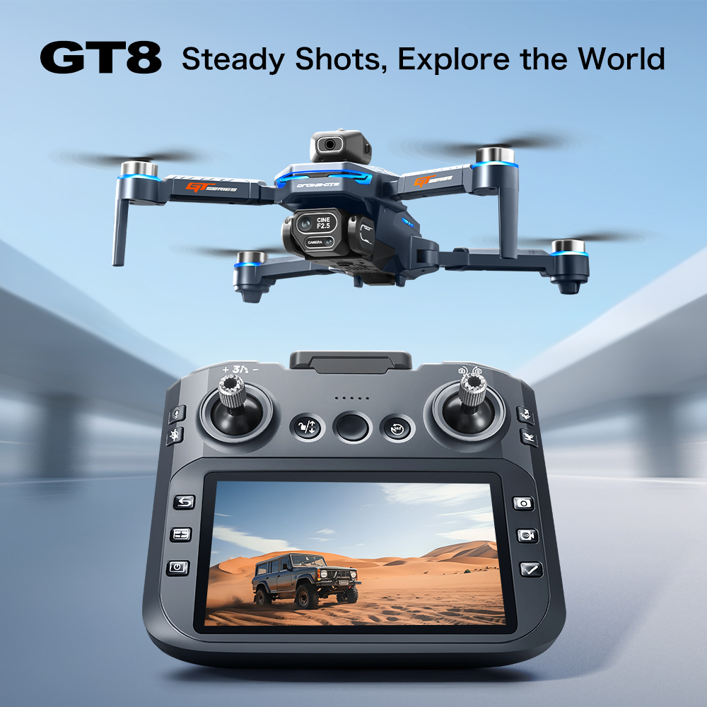 GT8 Hindernisvermeidungs-Luftd – Drone Controller Screen Bewertung und Preis