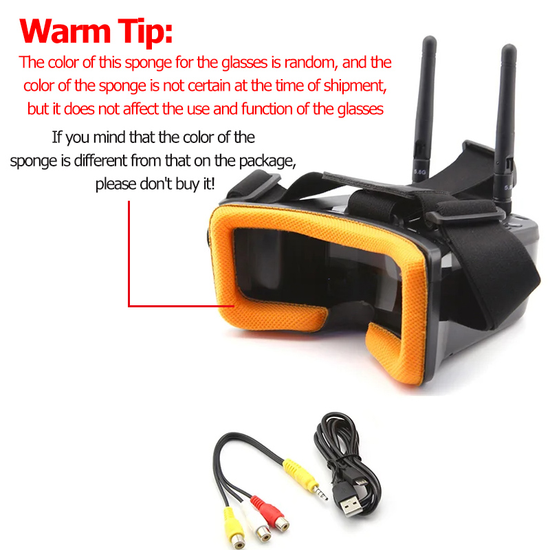 VR009 FPV-Videobrille, 3 Zoll, – Drone Controller Screen Bewertung und Preis